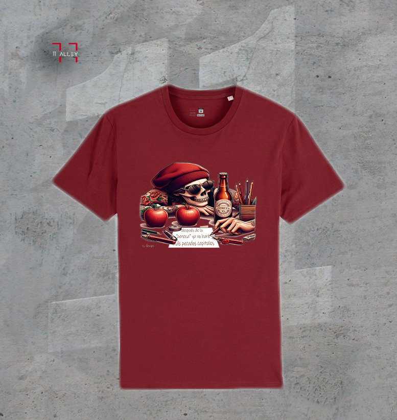 camiseta original especial impresa a una cara