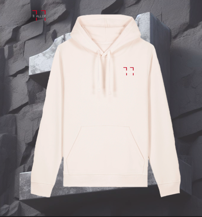 SUDADERA de algodón orgánico/original/personalizada/impresión digital bolso frontal "LES VAQUES NO ENTIENDEN DE FIESTES" - Imagen 5