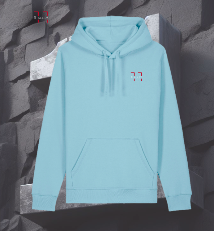 SUDADERA de algodón orgánico/original/personalizada/impresión digital bolso frontal "LES VAQUES NO ENTIENDEN DE FIESTES" - Imagen 4