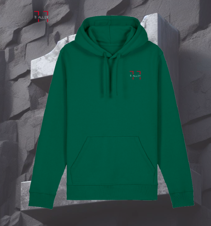 SUDADERA de algodón orgánico/original/personalizada/impresión digital bolso frontal "LES VAQUES NO ENTIENDEN DE FIESTES" - Imagen 3