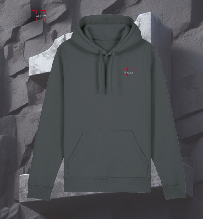 SUDADERA de algodón orgánico/original/personalizada/impresión digital bolso frontal "LES VAQUES NO ENTIENDEN DE FIESTES" - Imagen 2