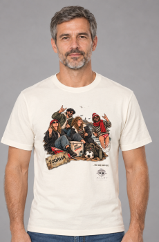 Camiseta de algodón orgánico '," TODAVIA ... NO NOS VAMOS colección exclusiva "TODAVIA" 11ALLEY
